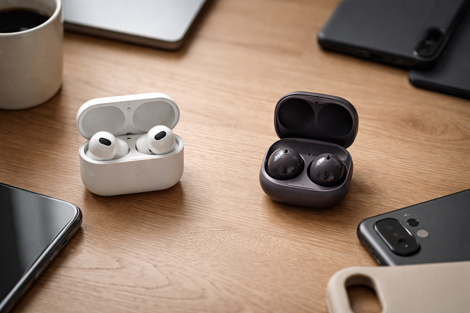 AirPods Pro 3 vs Galaxy Buds 4 Pro: sådan vælger du rigtigt til din mobil