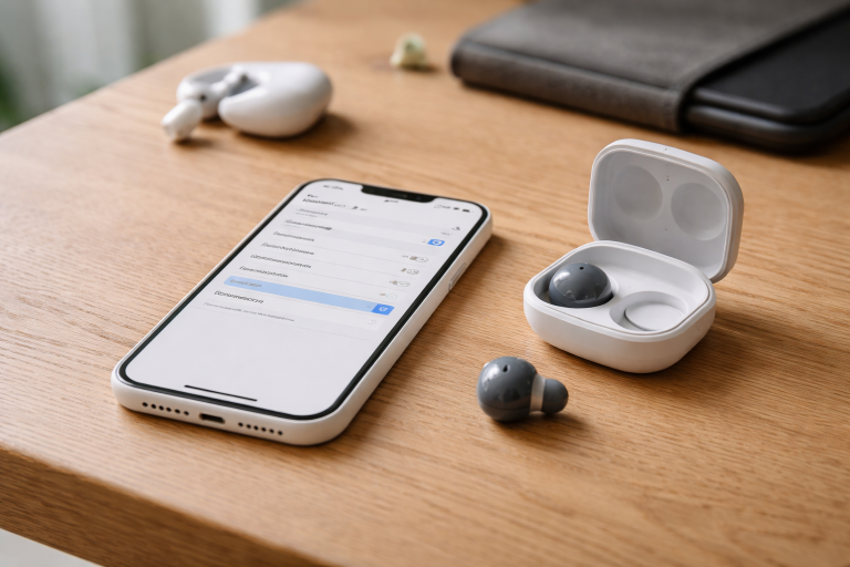 Galaxy Buds på iPhone: smart genvej eller irriterende omvej?