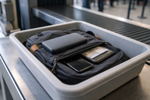 Powerbank i flyet: Sådan undgår du problemer i security