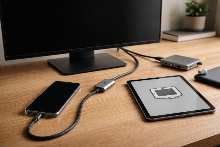 USB‑C til HDMI giver sort skærm? Her er tjeklisten du mangler