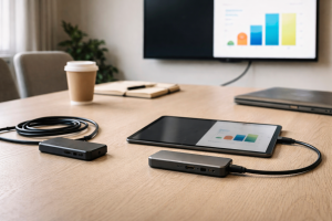 USB‑C hub til iPad (sådan slipper du for sort skærm og drama)