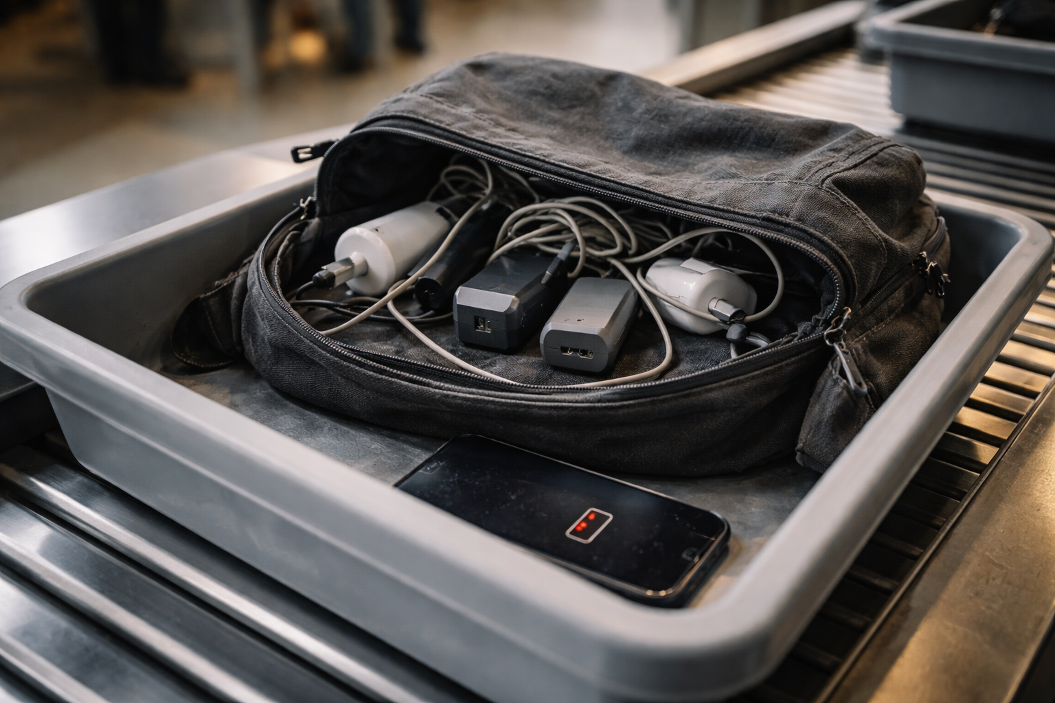 Den feriemorgen jeg stod i lufthavnen med 3 opladere og 2% batteri