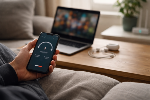 Hvorfor dit Wi‑Fi virker fint på laptoppen, men snegler på mobilen