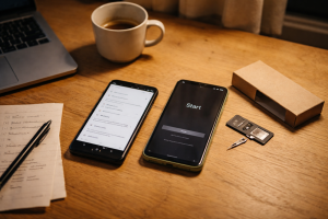 Jeg skiftede Android kl. 23 en tirsdag - sådan undgår du samme kaos