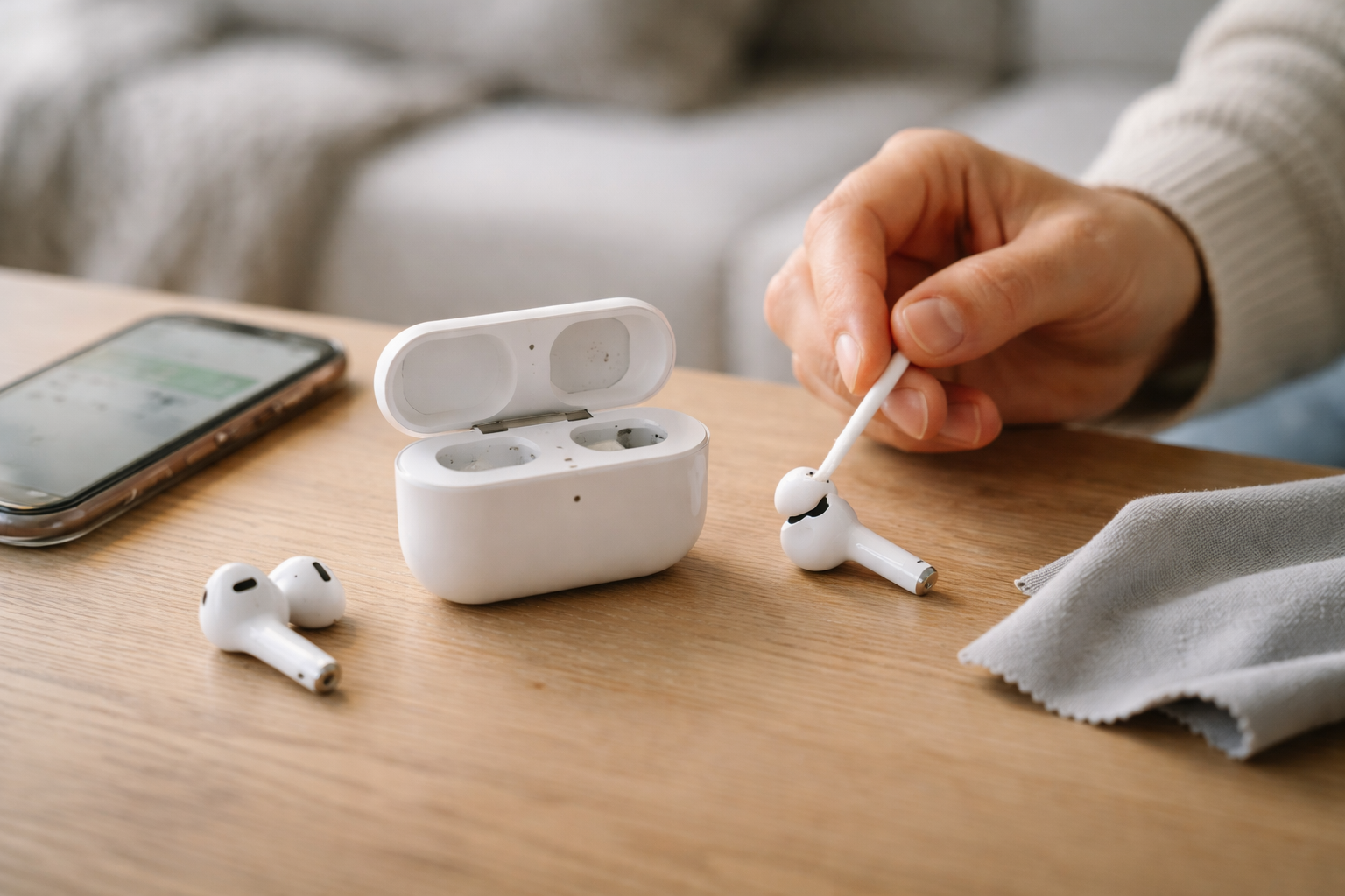 Vågner dine AirPods “tomme” op i etuiet – selv om du lagde dem til at sove?