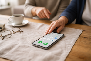 Giv mor en rigtig smartphone