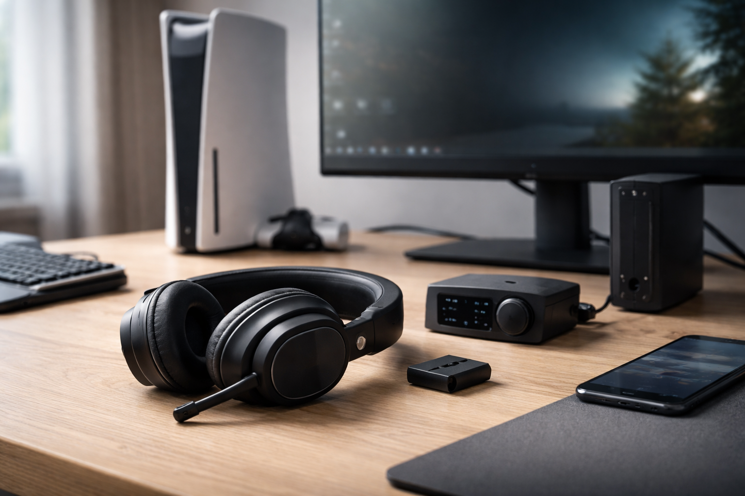 SteelSeries Arctis Nova Pro Wireless test: stærkt multi-device headset til PC, PS5 og mobil